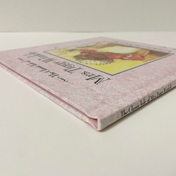Vtg 1992 The Classic Tale Of Mrs Tiggy Winkle By Beatrix Potter Hardcover - Picture 7 of 16